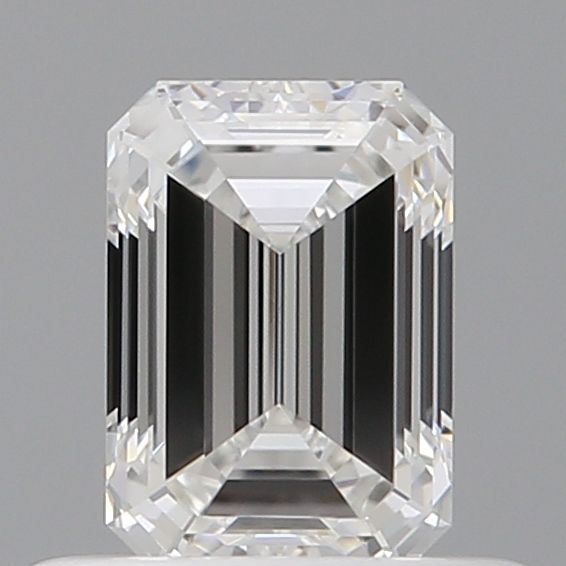 Diamond Natural 0,5Ct F-VVS1 Emerald - GIA1555771936 1