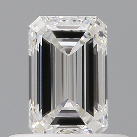 Diamond Natural 0,5Ct F-VVS1 Emerald - GIA5553772672 1