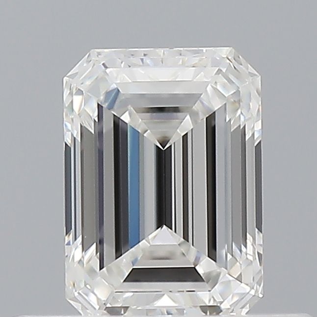 Diamond Natural 0,5Ct F-VVS1 Emerald - GIA2556772300 1
