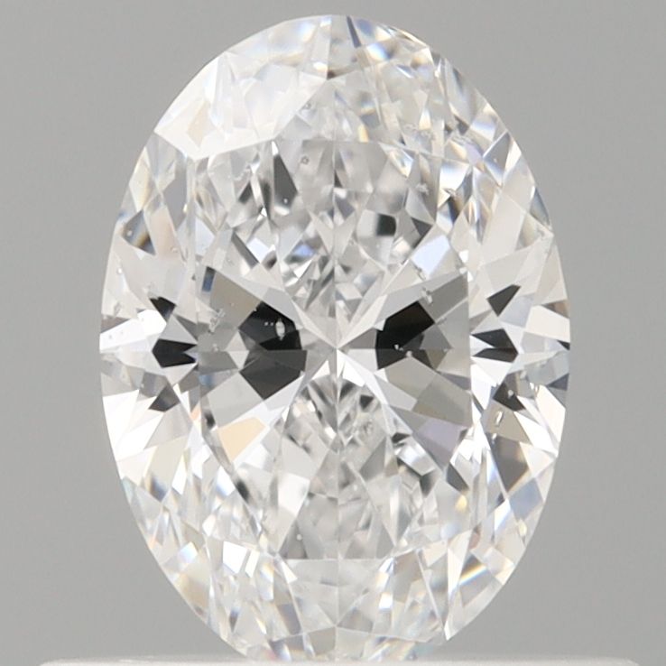 Diamond Natural 0,6Ct D-SI2 Oval - GIA1555839277 1