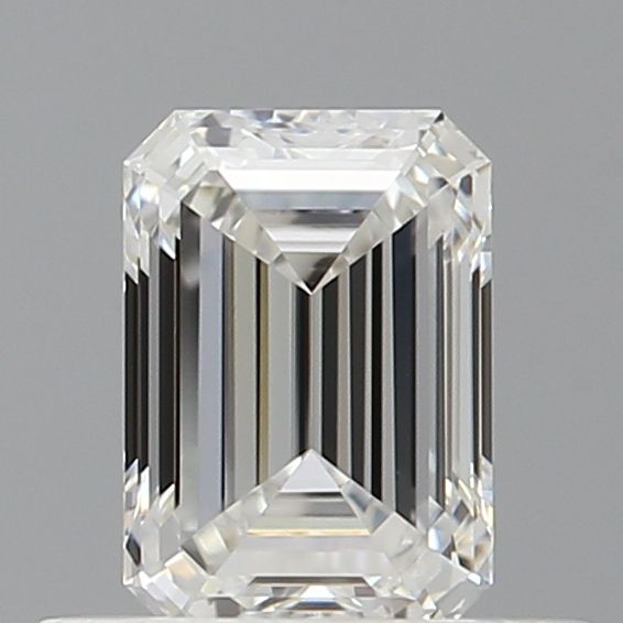 Diamond Natural 0,54Ct F-VVS1 Emerald - GIA6552772328 1