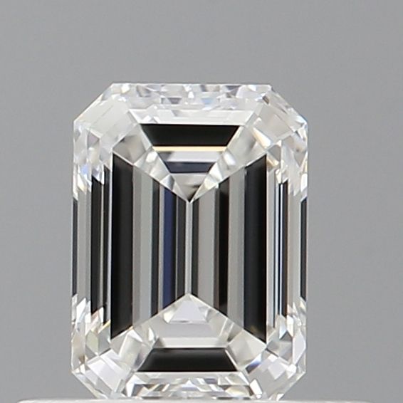 Diamond Natural 0,5Ct F-VVS1 Emerald - GIA1553772421 1