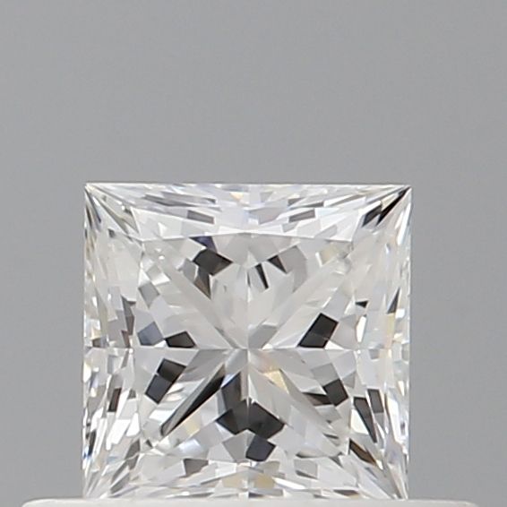 Diamond Natural 0,46Ct E-VVS2 Princess - GIA7558772670 1