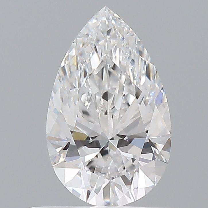 Diamond Natural 0,51Ct D-VVS2 Pear - GIA7553833608 1