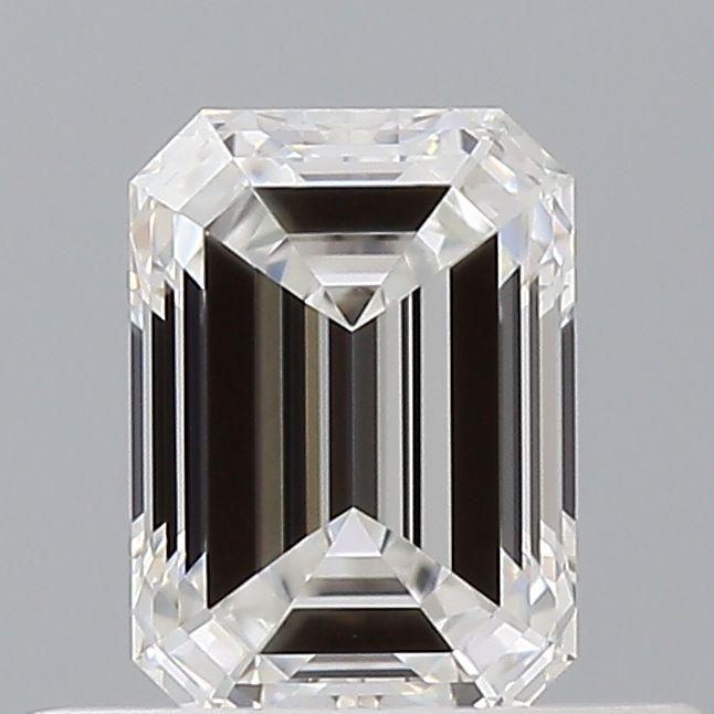 Diamond Natural 0,51Ct F-VVS1 Emerald - GIA6551772488 1
