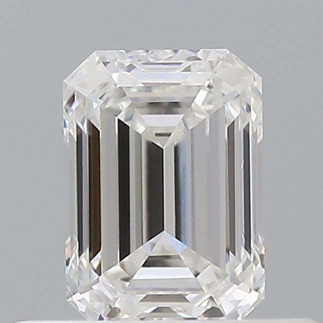 Diamond Natural 0,51Ct F-VVS2 Emerald - GIA6555772639 1