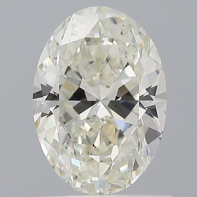 Diamond Natural 0,9Ct K-VS2 Oval - GIA6555833272 1