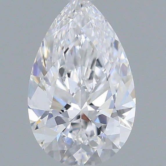 Diamond Natural 0,4Ct D-VS2 Pear - GIA6551753600 1