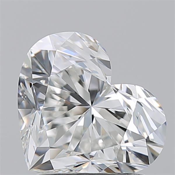 Diamond Natural 1,5Ct G-VVS2 Heart - GIA6532458998 1