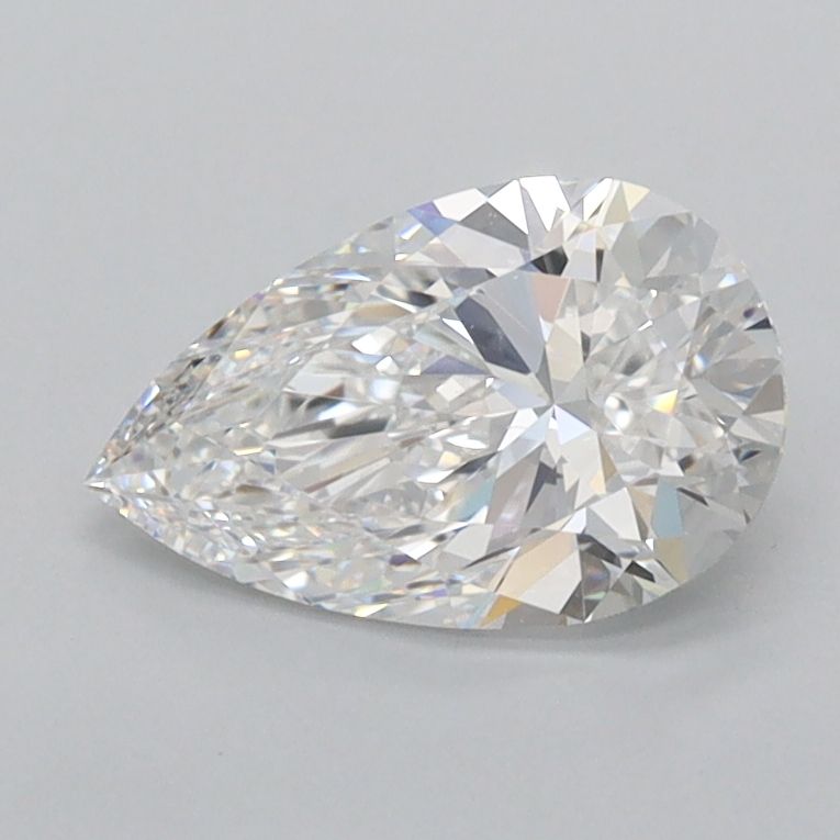 Lab Grown Diamond 1,06Ct D-FL Pear - IGILG816612952 1