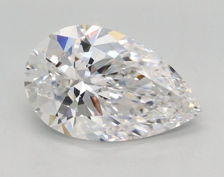 Lab Grown Diamond 1,84Ct D-VVS2 Pear - IGILG823647526 1