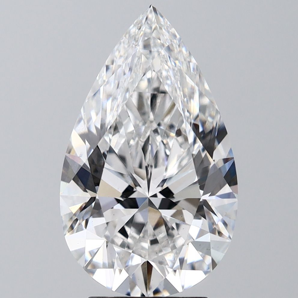 Lab Grown Diamond 3,85Ct D-VS1 Pear - IGILG742502440 1