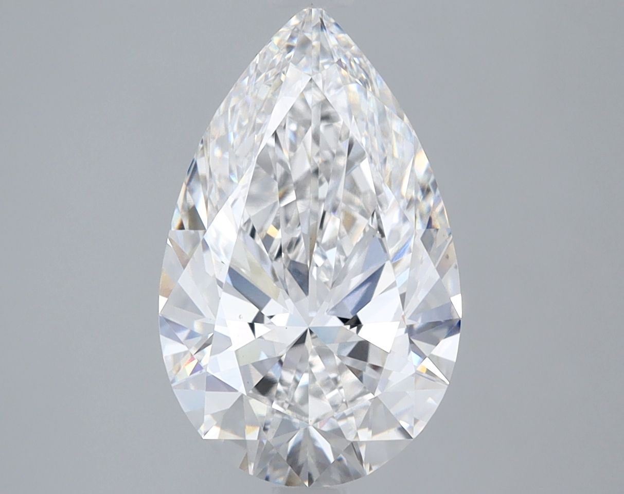 Lab Grown Diamond 3,02Ct D-VS1 Pear - IGILG822618379 1