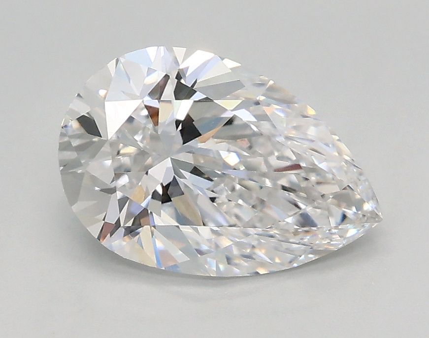 Lab Grown Diamond 1,38Ct D-VVS2 Pear - IGILG823647568 1