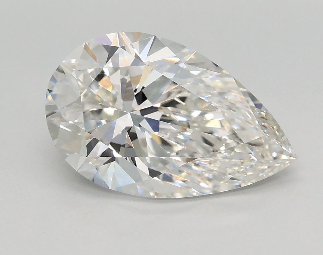 Lab Grown Diamond 2,4Ct F-VVS2 Pear - IGILG823647512 1