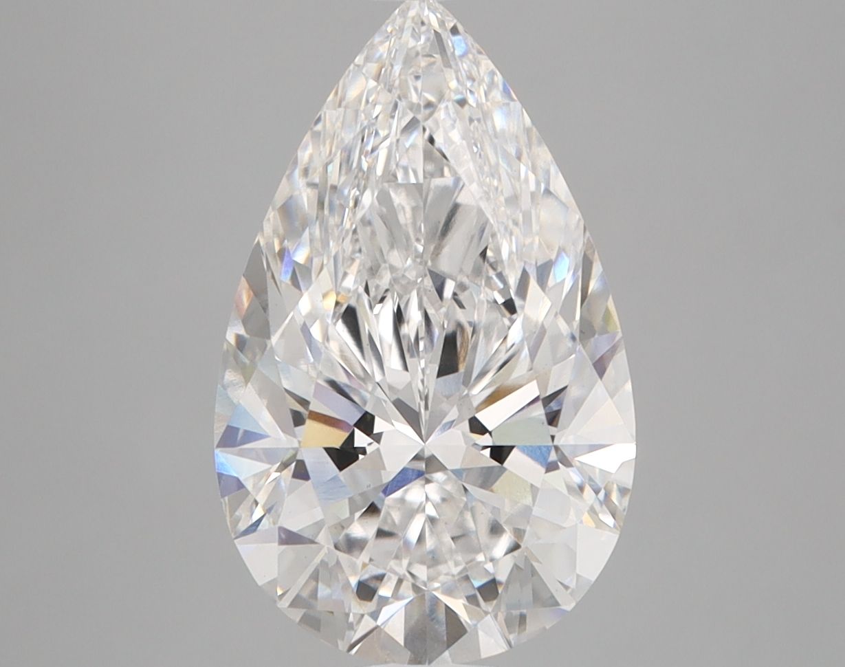 Lab Grown Diamond 3,54Ct D-VVS2 Pear - IGILG774611561 1