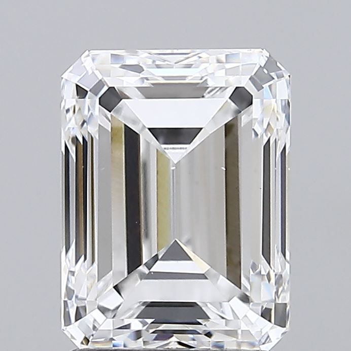 Lab Grown Diamond 2,5Ct E-VS1 Emerald - IGILG824604892 1