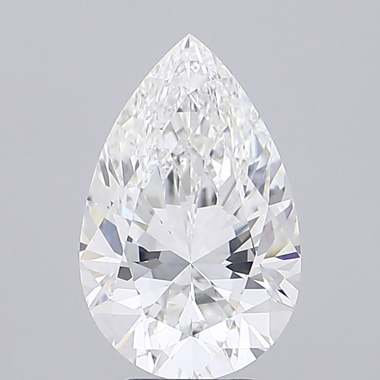 Lab Grown Diamond 3,54Ct F-VS1 Pear - IGILG756505209 1