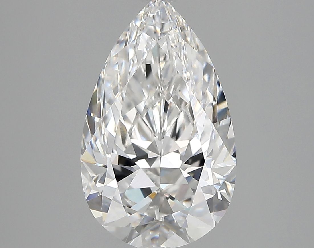 Lab Grown Diamond 2,84Ct E-IF Pear - IGILG734513821 1