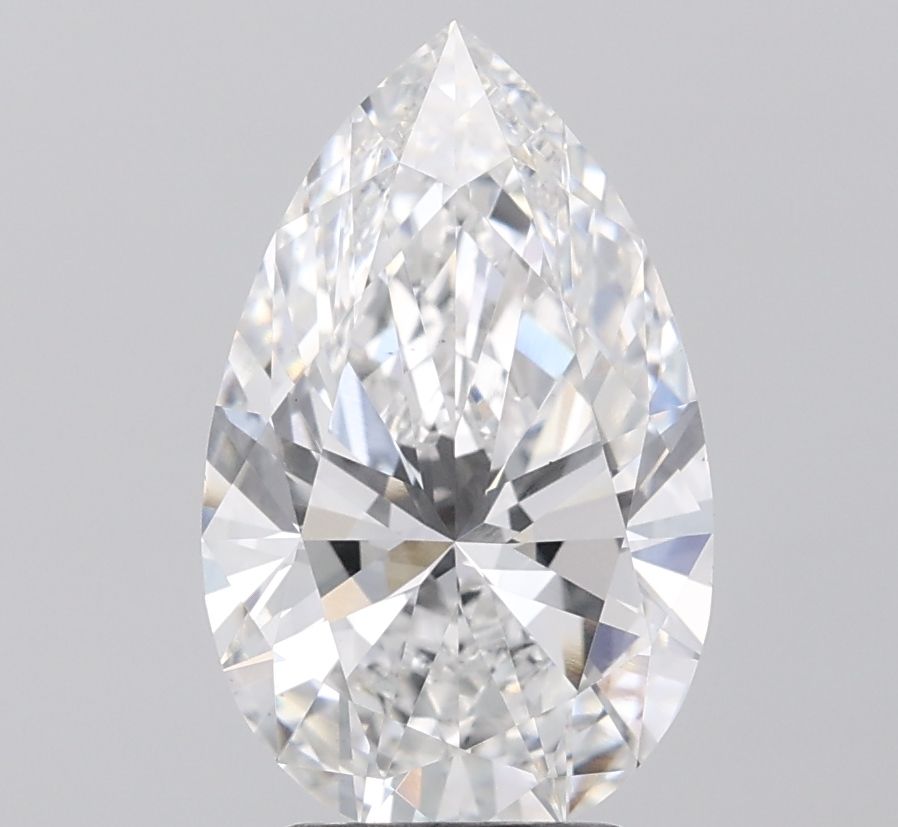 Lab Grown Diamond 3,04Ct F-VS1 Pear - IGILG813607893 1