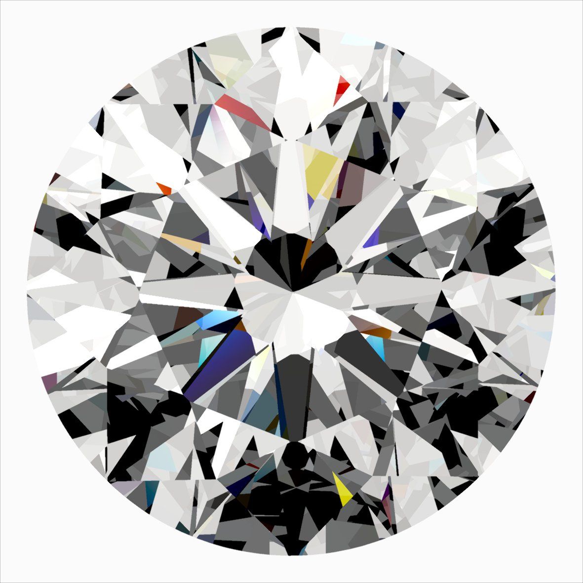 Diamond Natural 0,3Ct F-VS2 Round - GIA6551811983 1
