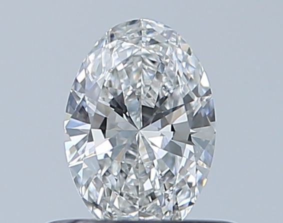 Diamond Natural 0,4Ct F-VVS1 Oval - GIA5553661839 1