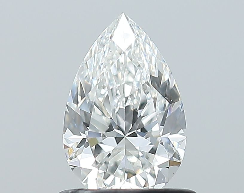 Diamond Natural 0,7Ct F-VS2 Pear - GIA6552831328 1