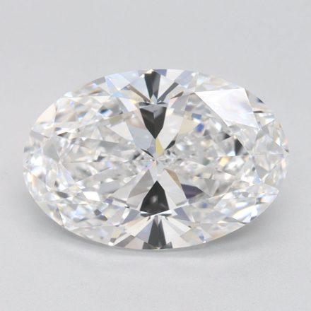Lab Grown Diamond 2,78Ct D-FL Oval - IGILG816608340 1