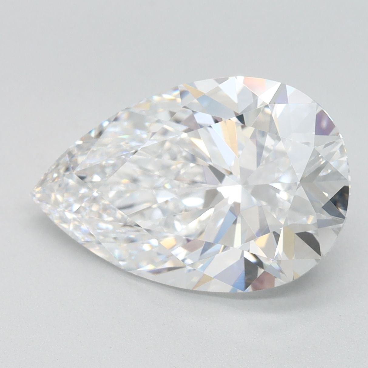 Lab Grown Diamond 3,33Ct D-IF Pear - IGILG821671427 1