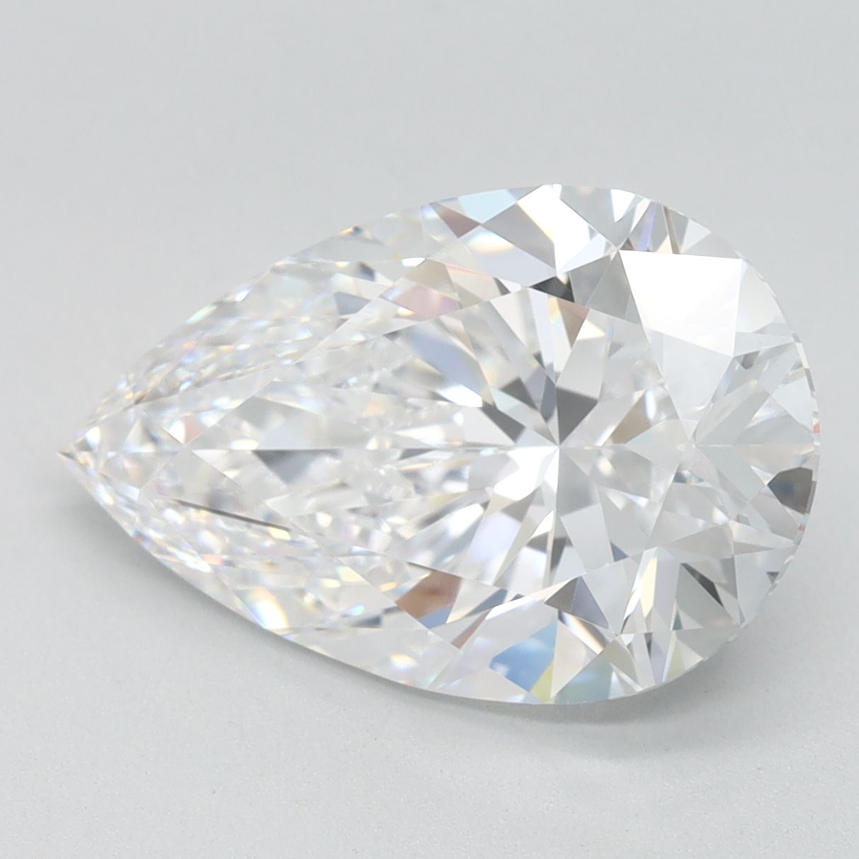 Lab Grown Diamond 3,64Ct D-IF Pear - IGILG821671428 1