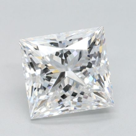 Lab Grown Diamond 2,82Ct D-FL Princess - IGILG816608344 1