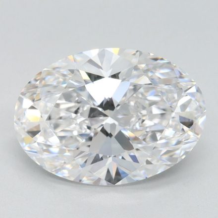 Lab Grown Diamond 3,07Ct D-IF Oval - IGILG822623014 1