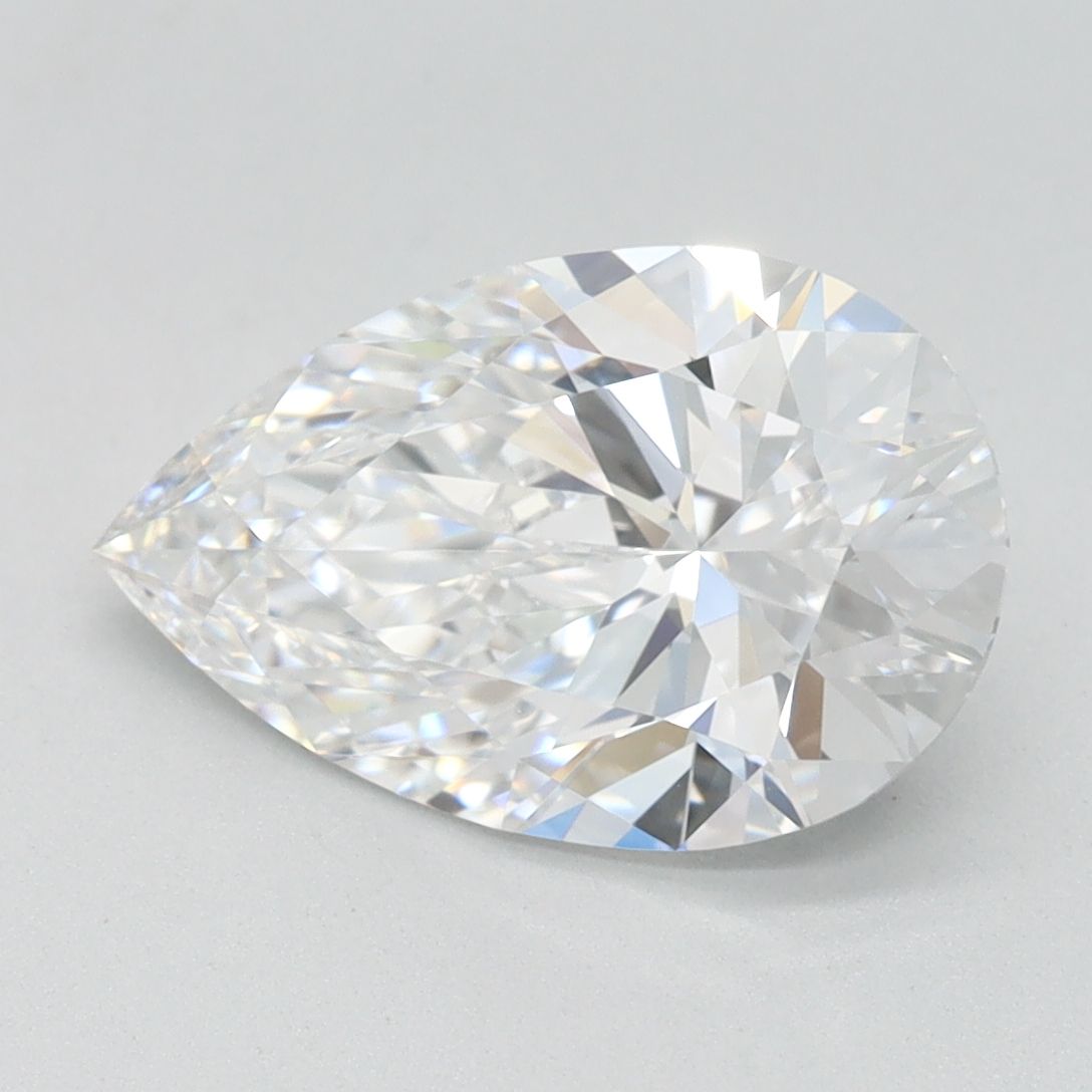 Lab Grown Diamond 2,02Ct D-FL Pear - IGILG816608341 1