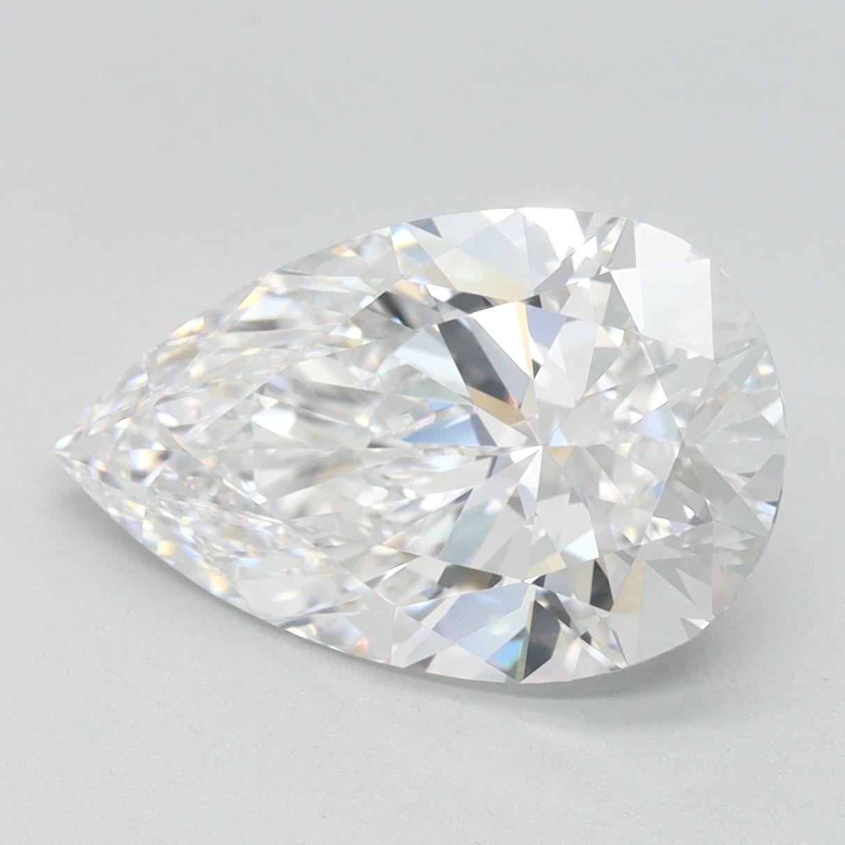 Lab Grown Diamond 3,04Ct D-IF Pear - IGILG821671426 1