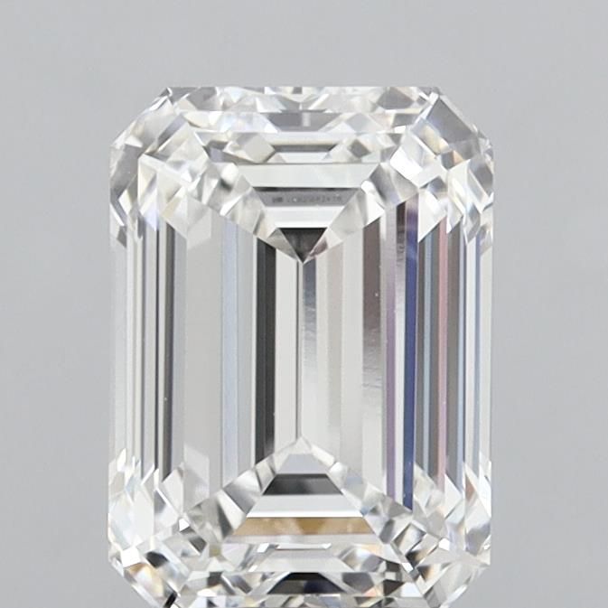 Lab Grown Diamond 2,5Ct F-VVS2 Emerald - IGILG821682478 1