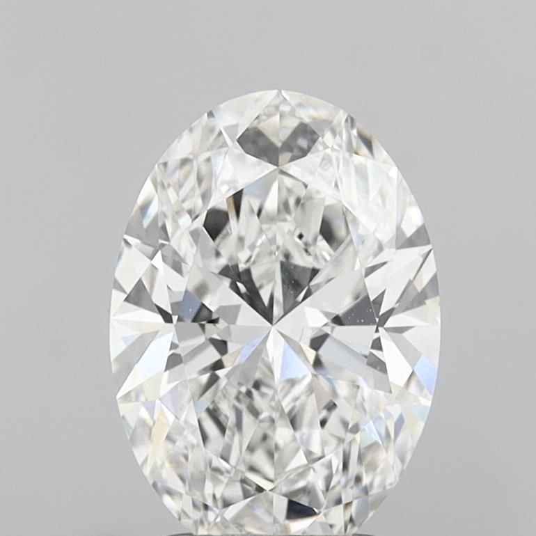 Lab Grown Diamond 2,1Ct F-VVS2 Oval - IGILG821682526 1