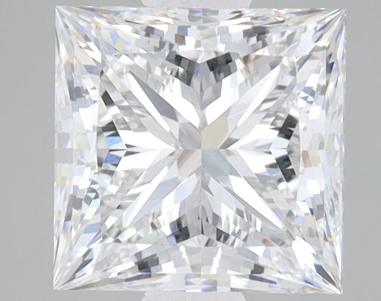 Lab Grown Diamond 3,08Ct F-VVS2 Princess - IGILG823654309 1