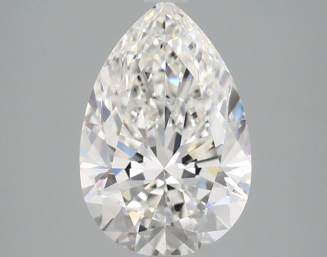 Lab Grown Diamond 3,07Ct F-VVS2 Pear - IGILG749506026 1