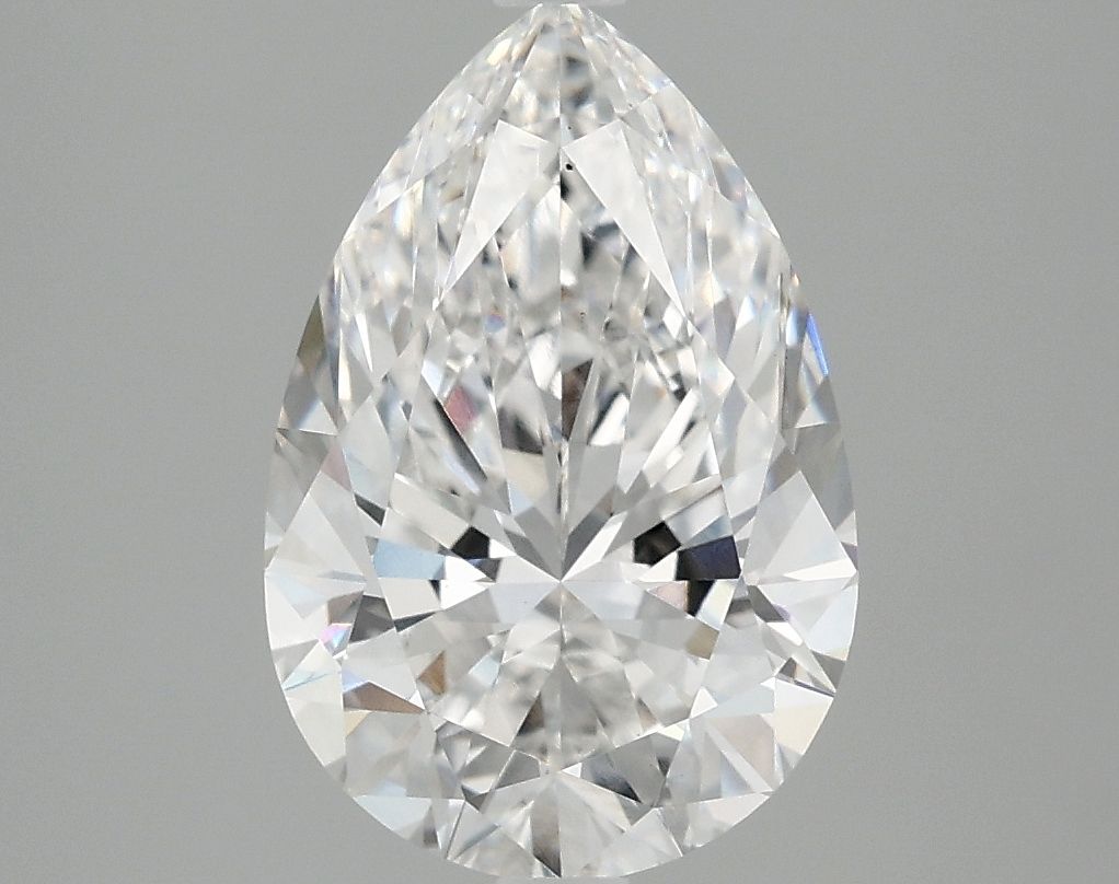Lab Grown Diamond 3,1Ct E-VS1 Pear - IGILG763662340 1
