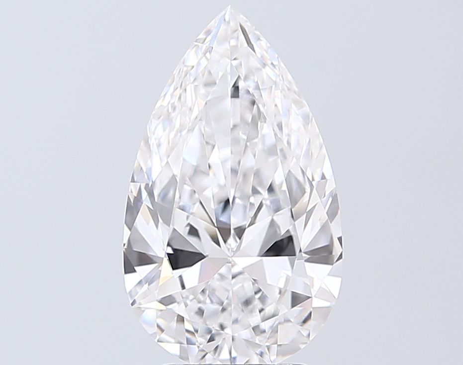 Lab Grown Diamond 3,01Ct D-VVS1 Pear - IGILG823646690 1