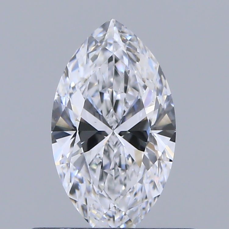 Diamond Natural 0,45Ct D-VS1 Marquise - GIA2556809590 1