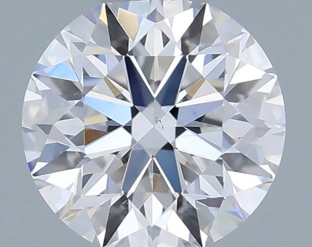 Diamond Natural 0,41Ct D-SI1 Round - GIA7556872569 1