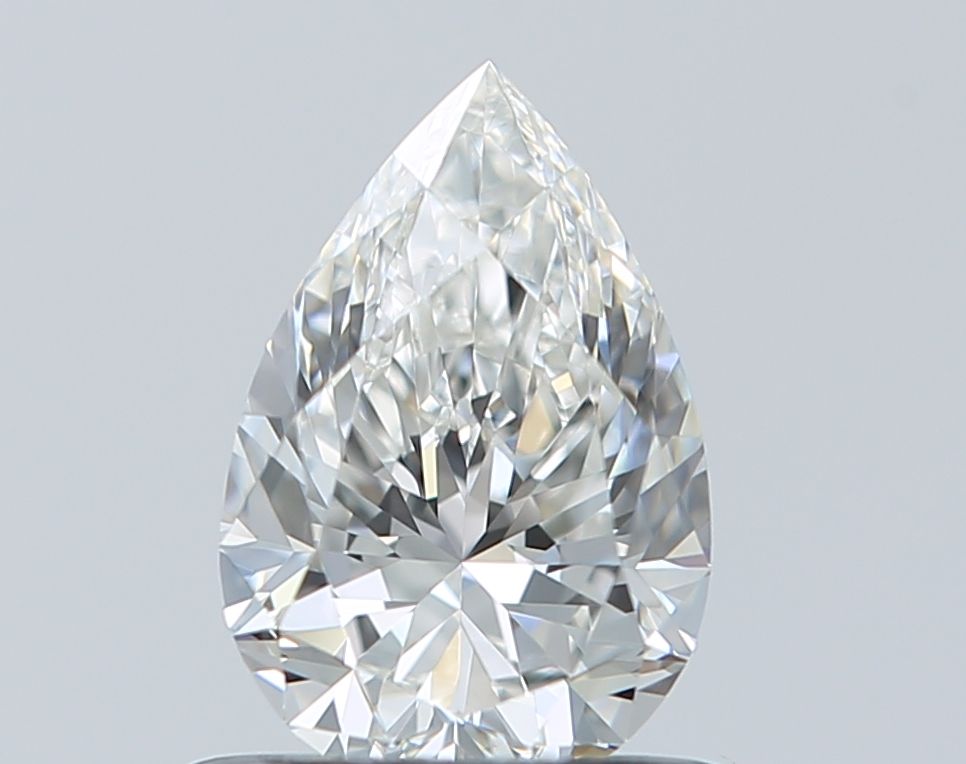 Diamond Natural 0,7Ct H-IF Pear - GIA6552735203 1