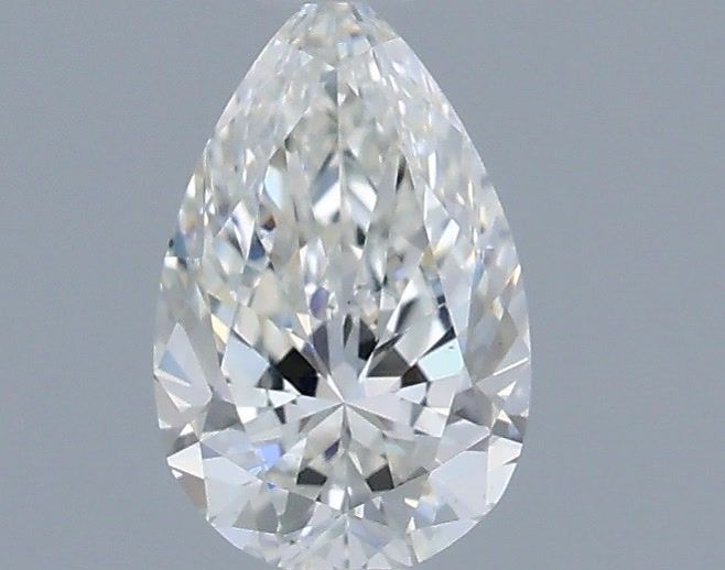 Diamond Natural 0,41Ct H-VS1 Pear - GIA6535111576 1