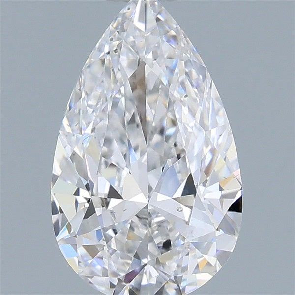 Diamond Natural 0,7Ct D-SI1 Pear - GIA1557844947 1