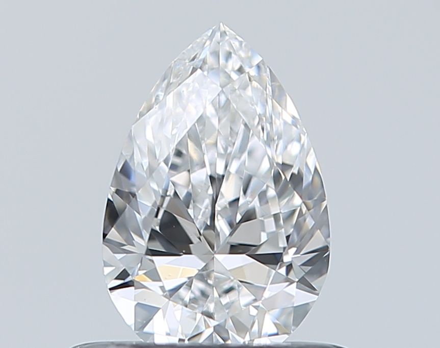 Diamond Natural 0,5Ct D-VVS2 Pear - GIA7556661241 1