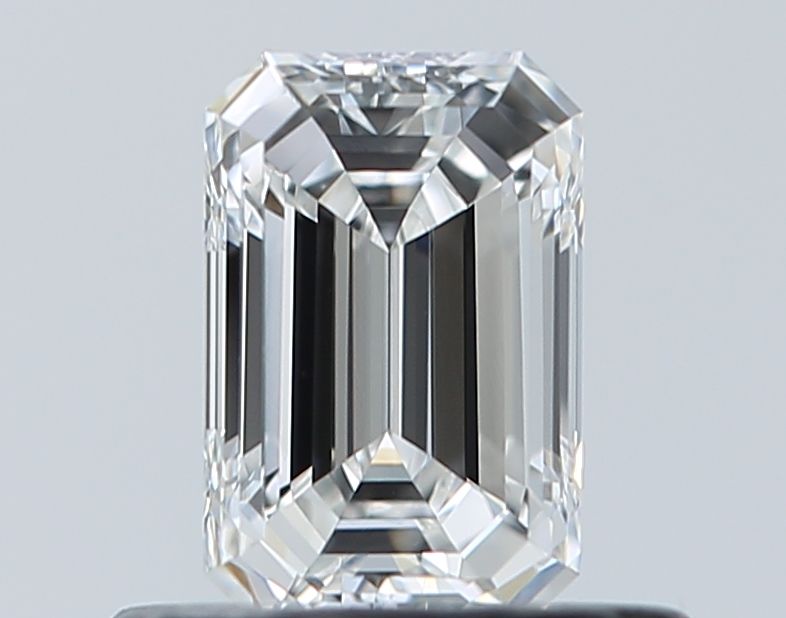 Diamond Natural 0,51Ct F-VVS1 Emerald - GIA3555766904 1