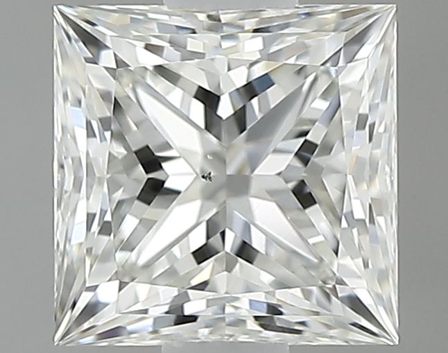 Diamond Natural 0,71Ct I-VS2 Princess - GIA2556935114 1