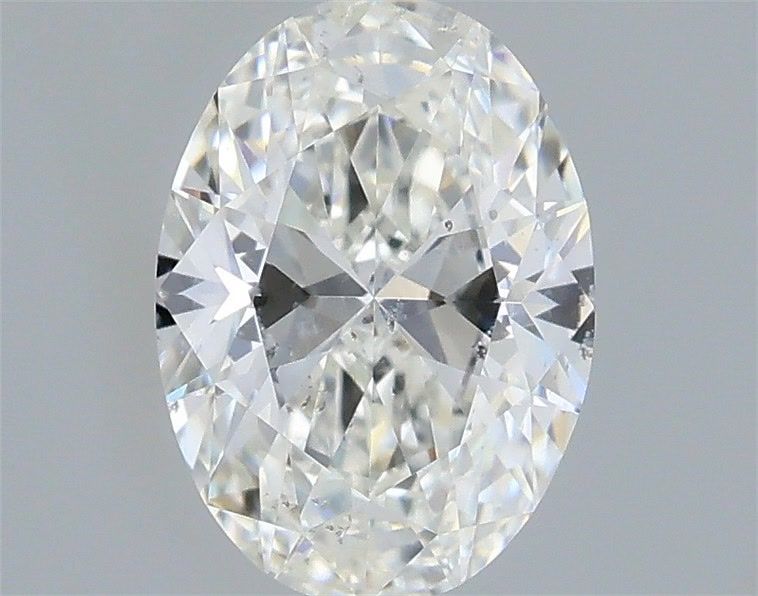 Diamond Natural 0,71Ct H-SI2 Oval - GIA1558153524 1