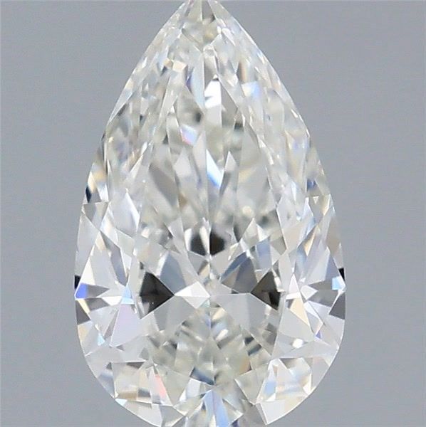 Diamond Natural 0,45Ct H-VVS1 Pear - GIA1559846416 1